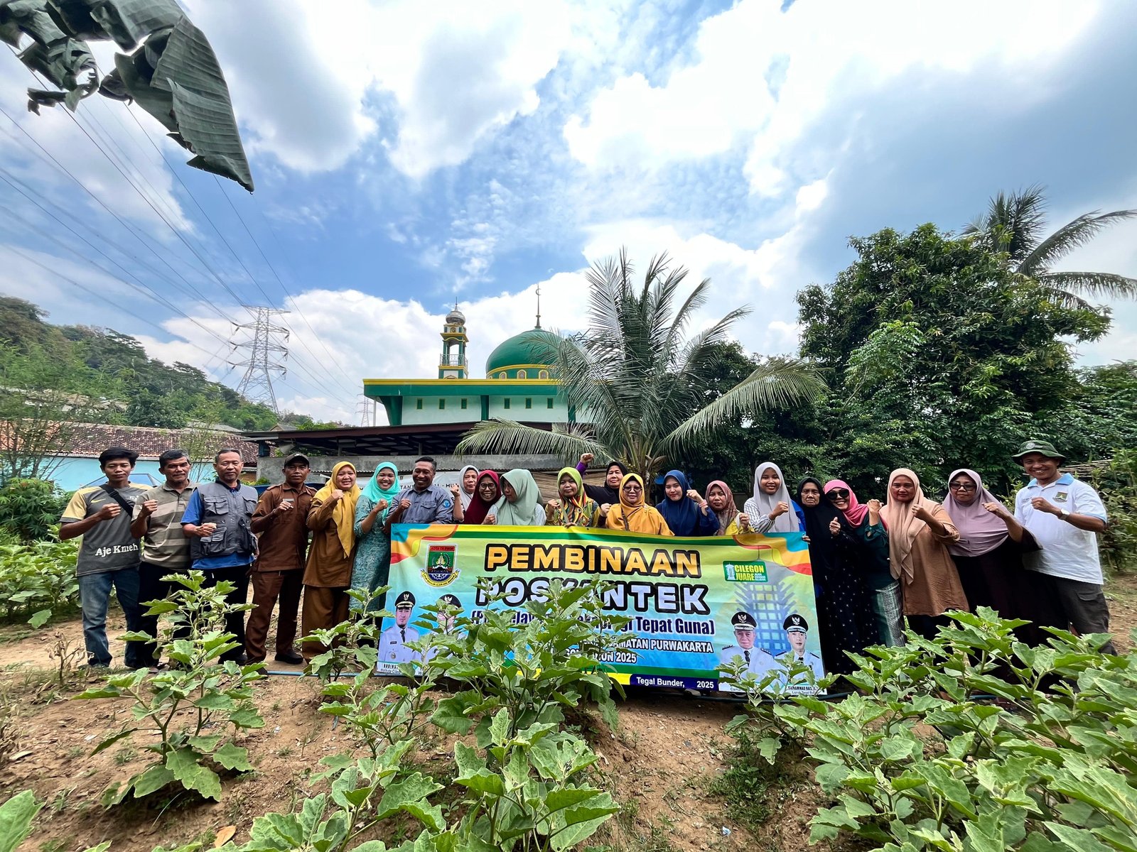 Studi Banding Posyantek kelurahan Tegal Bunder Kota Cilegon