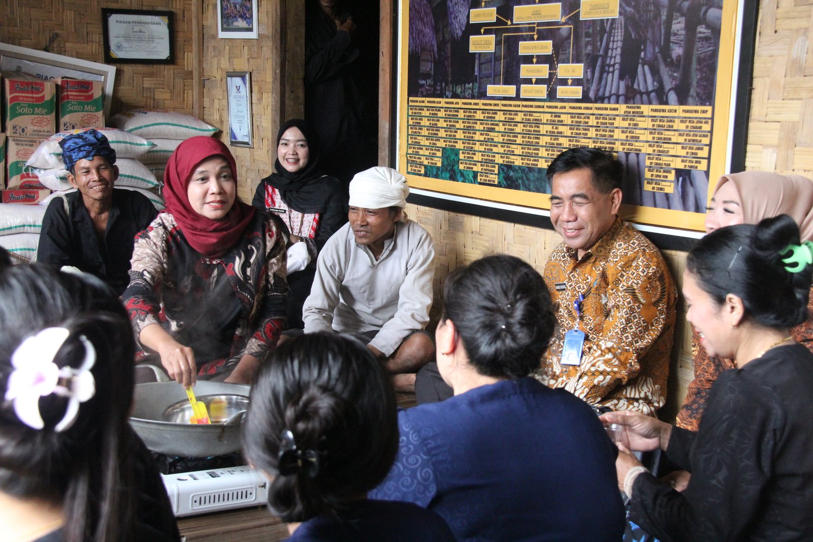 BNN Prov goes to Baduy, pelatihan lilin 