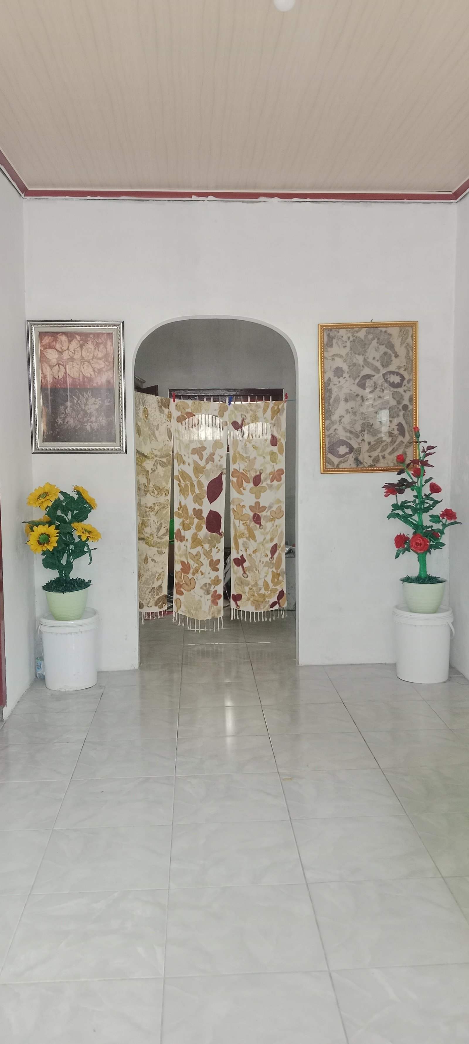 Detail dari Pelatihan Ecoprint